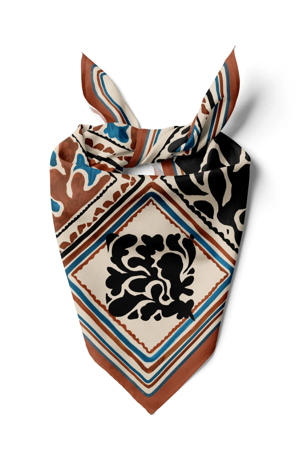 Pamuk Bandana - Pamuklu Bandana Fular Günlük Kullanım Için