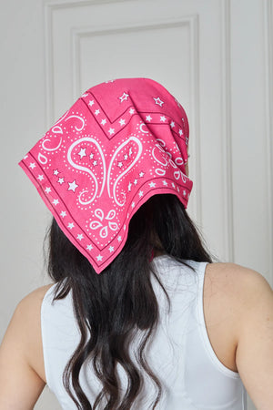 Barbie Bandana - Stil Sahibi Kadın Bandana Fular