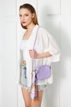 Beyaz Çiçekli Fular - Kadın Fular Şık Kombinler Için