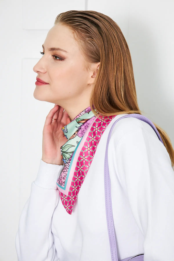 Bahar Fular - Kadın Fular Şık Kombinler Için