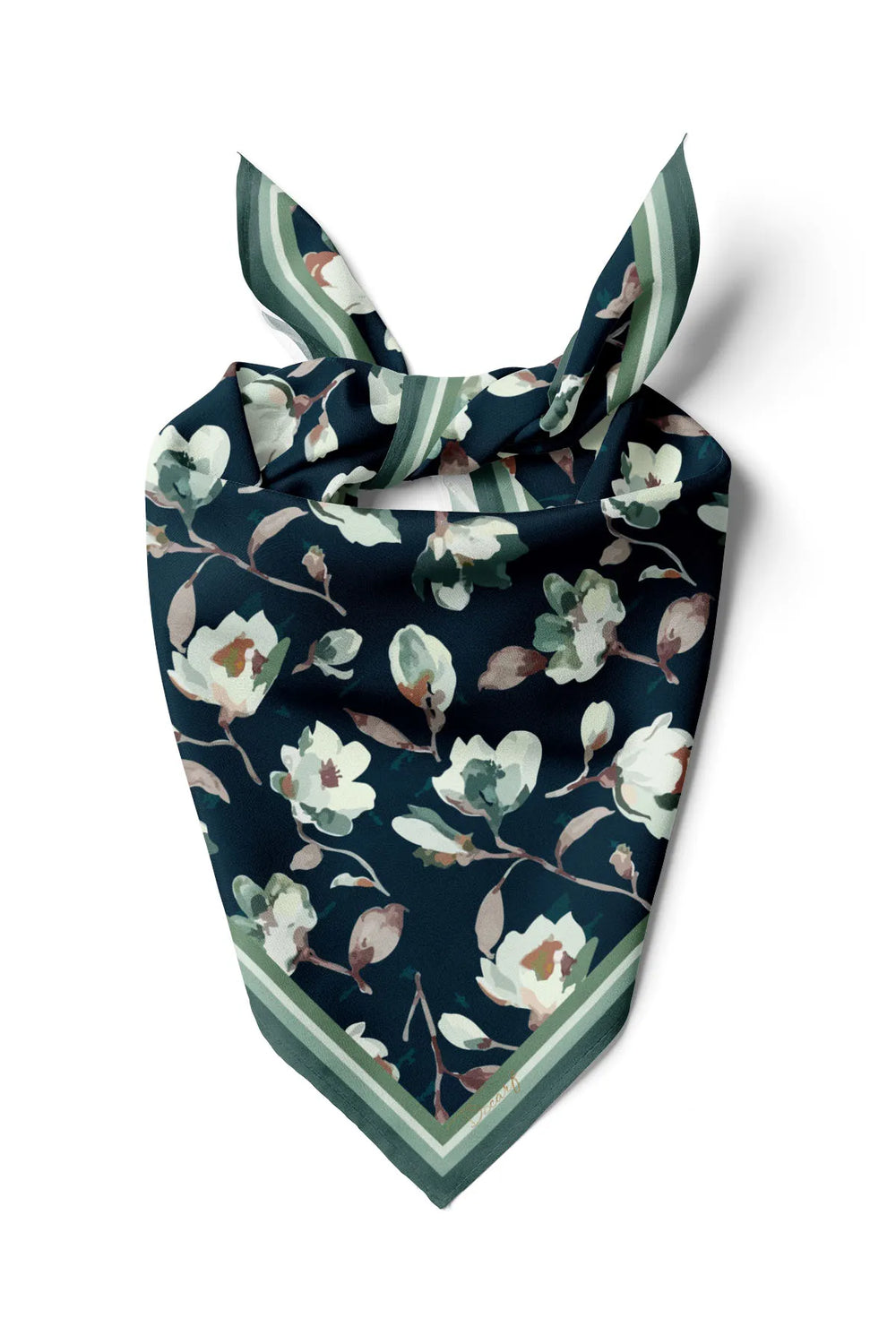 Çiçek Desenli Fular - Renkli Desenli Kadın Fular