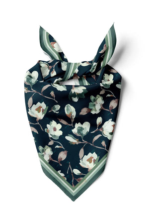 Çiçek Desenli Fular - Renkli Desenli Kadın Fular