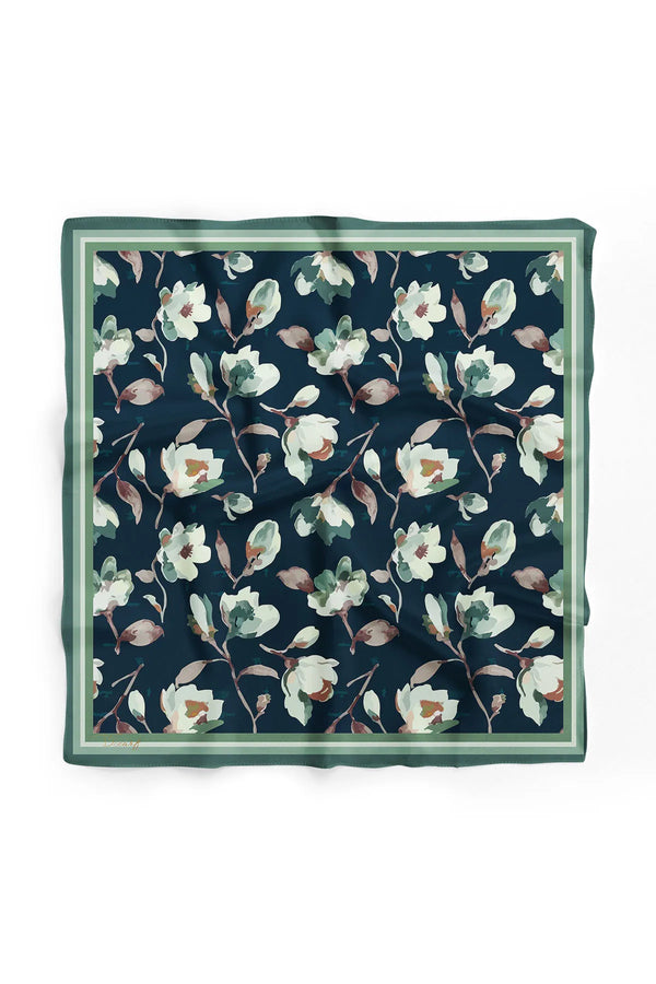 Çiçek Desenli Fular - Renkli Desenli Kadın Fular