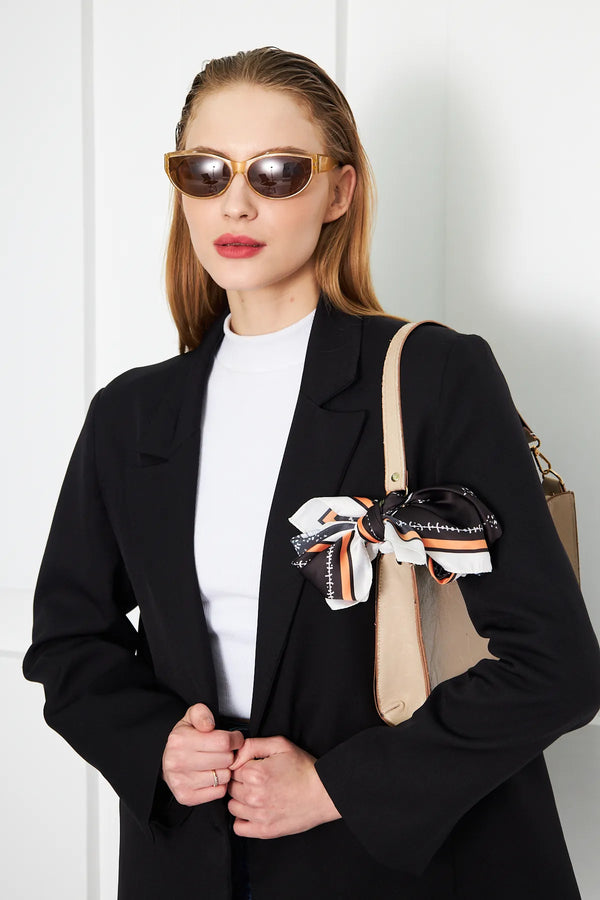 Kadın Fular Bandana - Stil Sahibi Kadın Bandana Fular