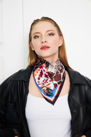 Kadın Fular Bandana - Stil Sahibi Kadın Bandana Fular