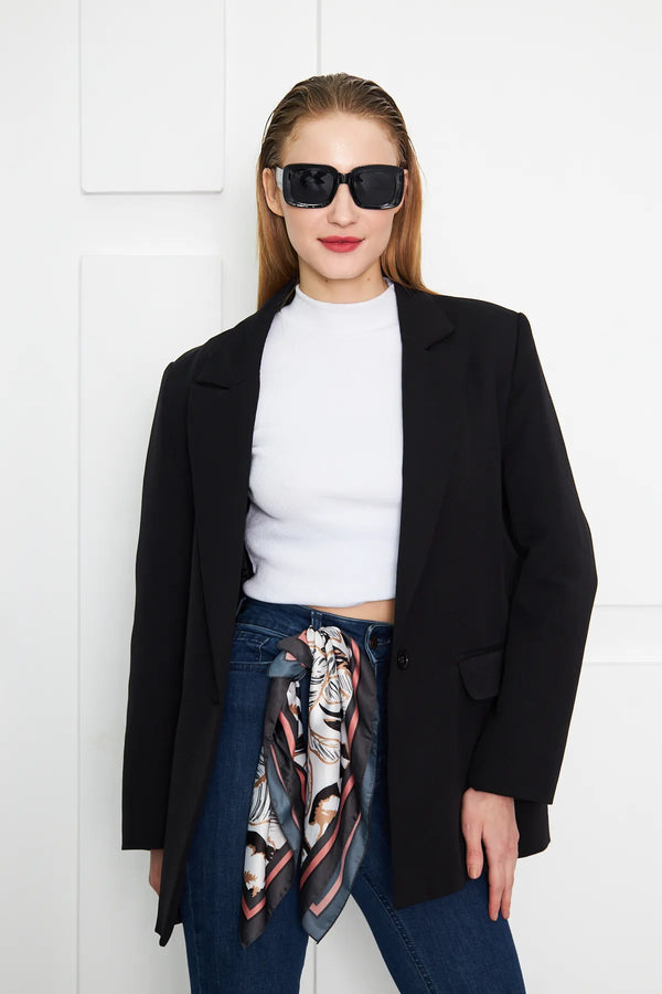 Kadın Fular Bandana - Stil Sahibi Kadın Bandana Fular