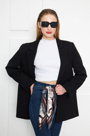 Kadın Fular Bandana - Stil Sahibi Kadın Bandana Fular