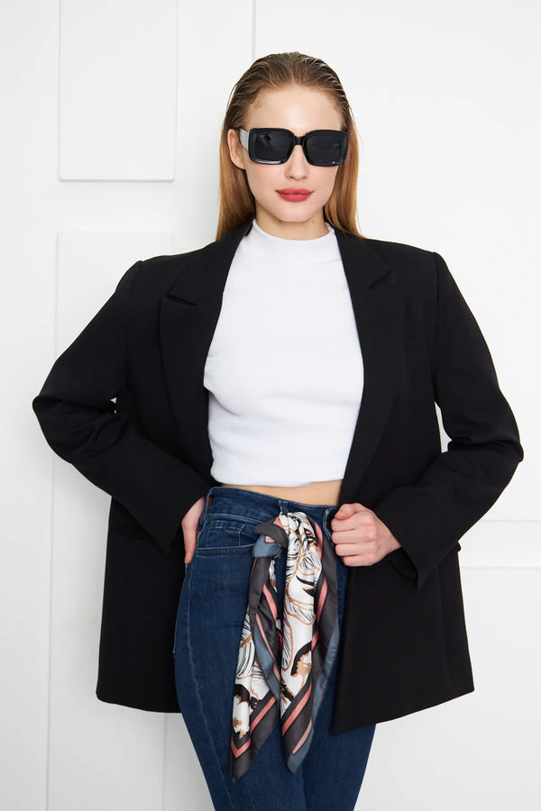 Kadın Fular Bandana - Stil Sahibi Kadın Bandana Fular