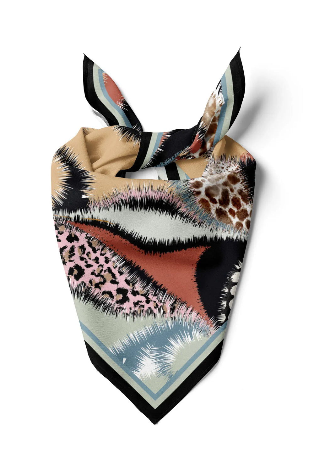 Kadın Fular Bandana - Stil Sahibi Kadın Bandana Fular