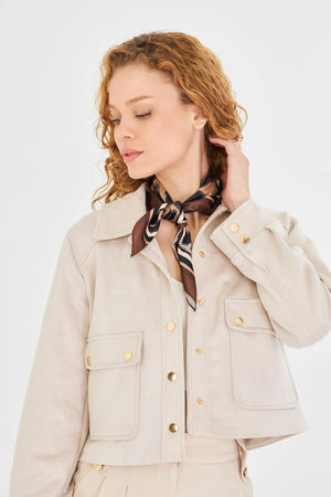 Kadın Fular Bandana - Stil Sahibi Kadın Bandana Fular