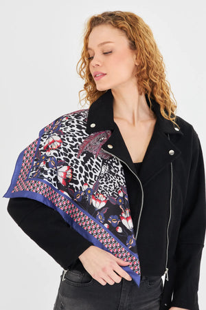 Kadın Fular Bandana - Stil Sahibi Kadın Bandana Fular