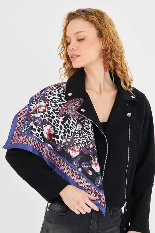 Kadın Fular Bandana - Stil Sahibi Kadın Bandana Fular