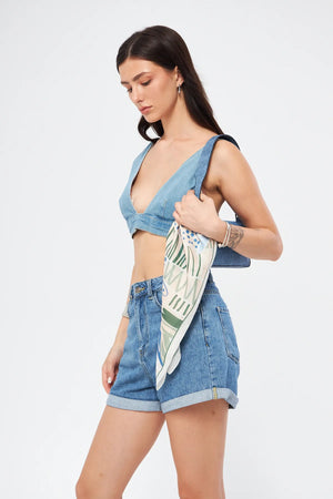 Fular Bandana 70Cm - Stil Sahibi Kadın Bandana Fular