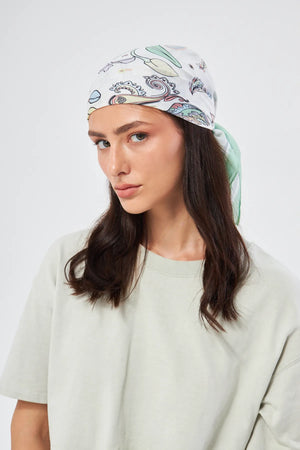 Fular Bandana 70Cm - Stil Sahibi Kadın Bandana Fular