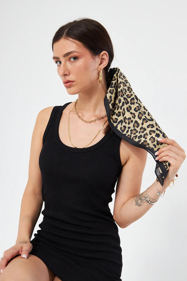 Fular Bandana 70Cm - Stil Sahibi Kadın Bandana Fular