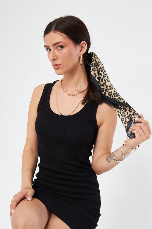 Fular Bandana 70Cm - Stil Sahibi Kadın Bandana Fular