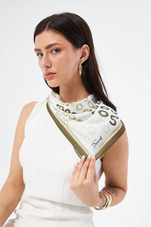 Fular Bandana 70Cm - Stil Sahibi Kadın Bandana Fular