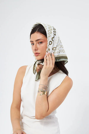 Fular Bandana 70Cm - Stil Sahibi Kadın Bandana Fular