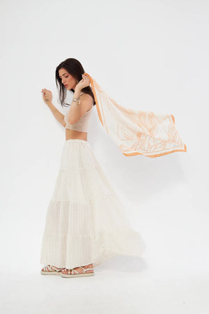 Fular Bandana 70Cm - Stil Sahibi Kadın Bandana Fular