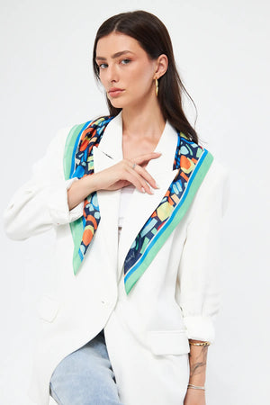 Fular Bandana 70Cm - Stil Sahibi Kadın Bandana Fular