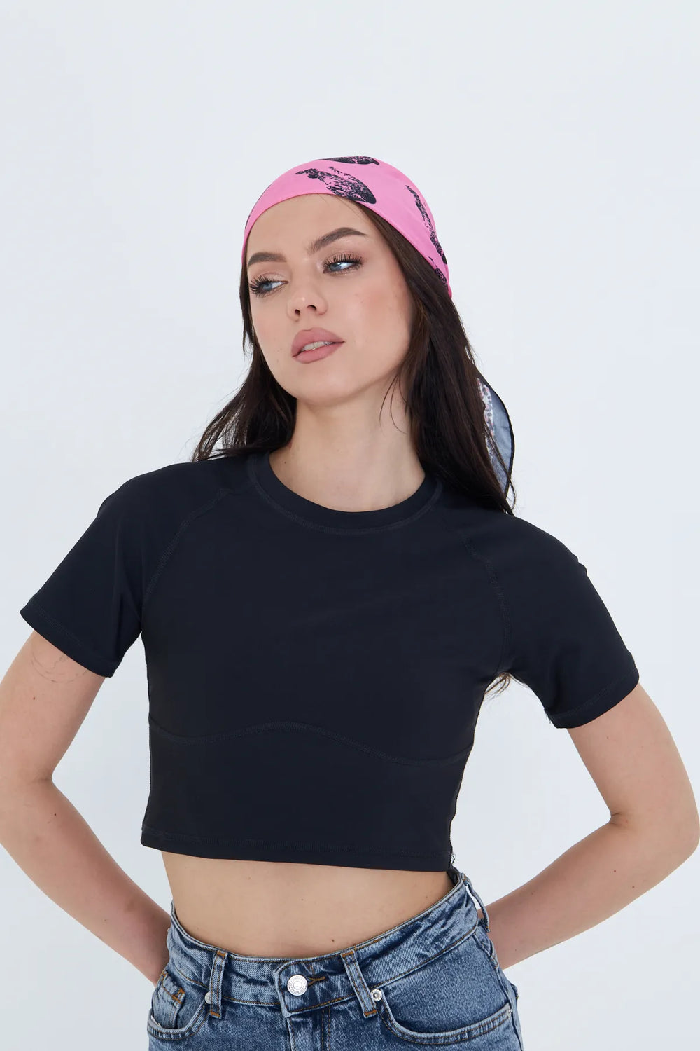 Fular Bandana 70Cm - Stil Sahibi Kadın Bandana Fular