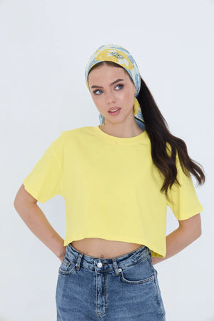 Fular Bandana 70Cm - Stil Sahibi Kadın Bandana Fular