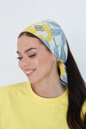 Fular Bandana 70Cm - Stil Sahibi Kadın Bandana Fular