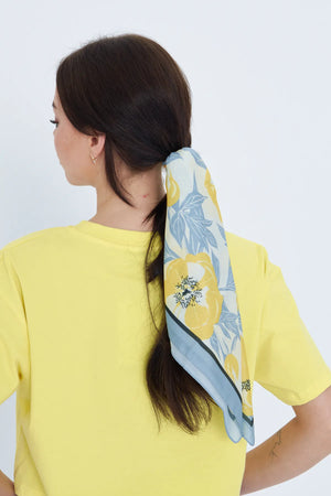 Fular Bandana 70Cm - Stil Sahibi Kadın Bandana Fular