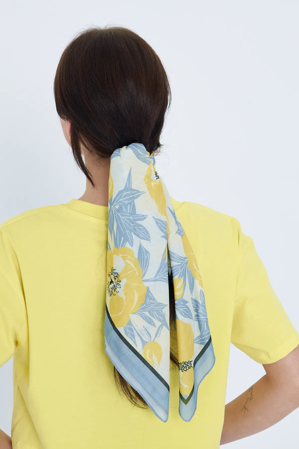 Fular Bandana 70Cm - Stil Sahibi Kadın Bandana Fular