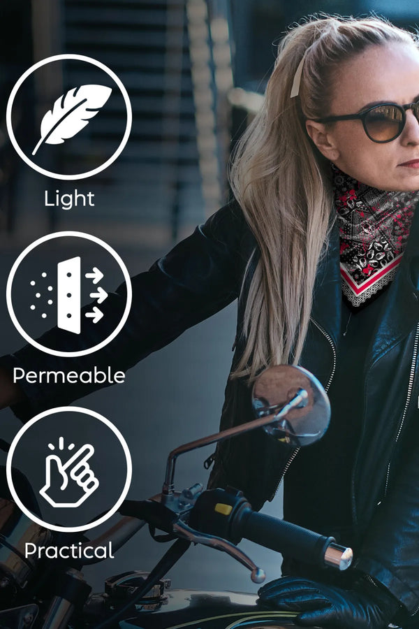 Motorcu Bandanası - Unisex Motorcu Bandanası