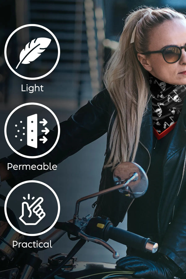 Motorcu Bandanası - Unisex Motorcu Bandanası