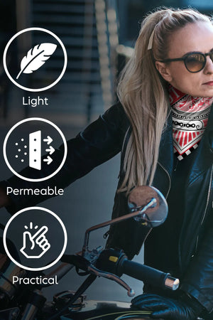 Motorcu Bandanası - Unisex Motorcu Bandanası