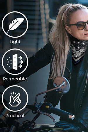 Motorcu Bandanası - Unisex Motorcu Bandanası