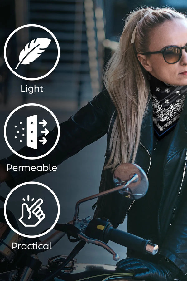 Motorcu Bandanası - Unisex Motorcu Bandanası