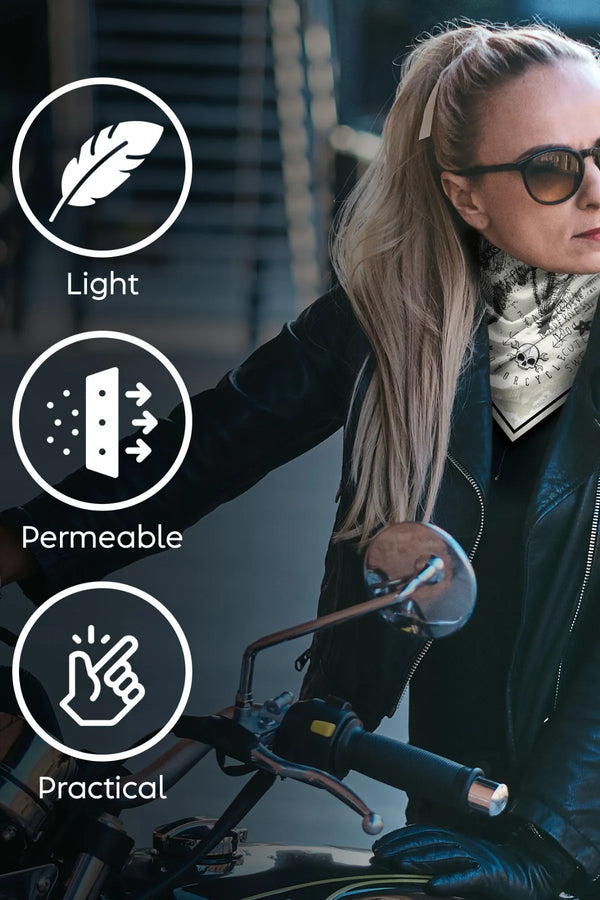 Motorcu Bandanası - Unisex Motorcu Bandanası