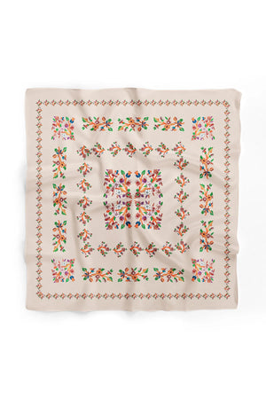 Pamuk Bandana Fular 70Cm - Pamuklu Bandana Fular Günlük Kullanım Için