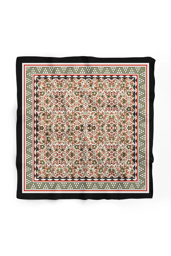 Pamuk Bandana Fular 70Cm - Pamuklu Bandana Fular Günlük Kullanım Için