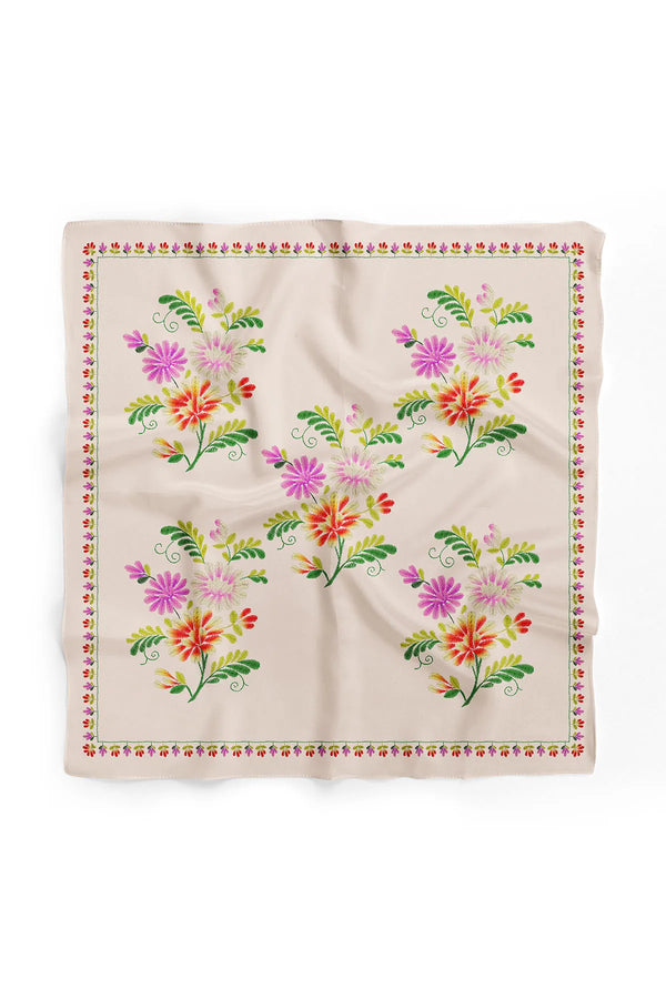 Pamuk Bandana Fular 70Cm - Pamuklu Bandana Fular Günlük Kullanım Için