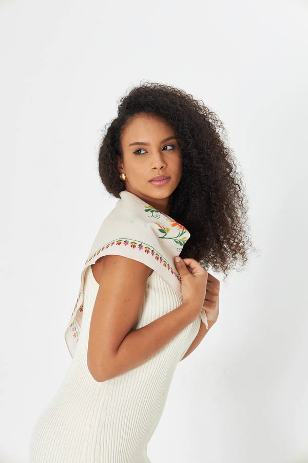 Pamuk Bandana Fular 70Cm - Pamuklu Bandana Fular Günlük Kullanım Için