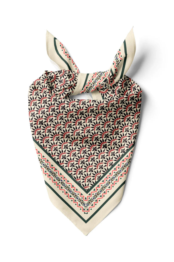 Pamuk Bandana Fular 70Cm - Pamuklu Bandana Fular Günlük Kullanım Için