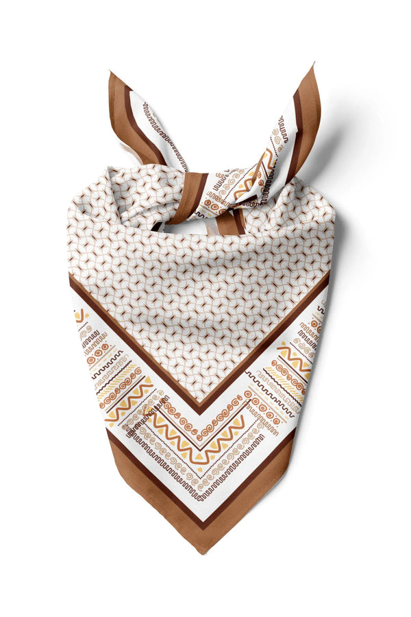 Pamuk Bandana Fular 70Cm - Pamuklu Bandana Fular Günlük Kullanım Için