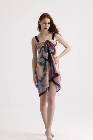 Deniz Yıldızlı Pareo - Yazlık Plaj Pareosu