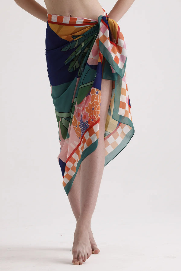 Dscarf Pareo - Yazlık Plaj Pareosu