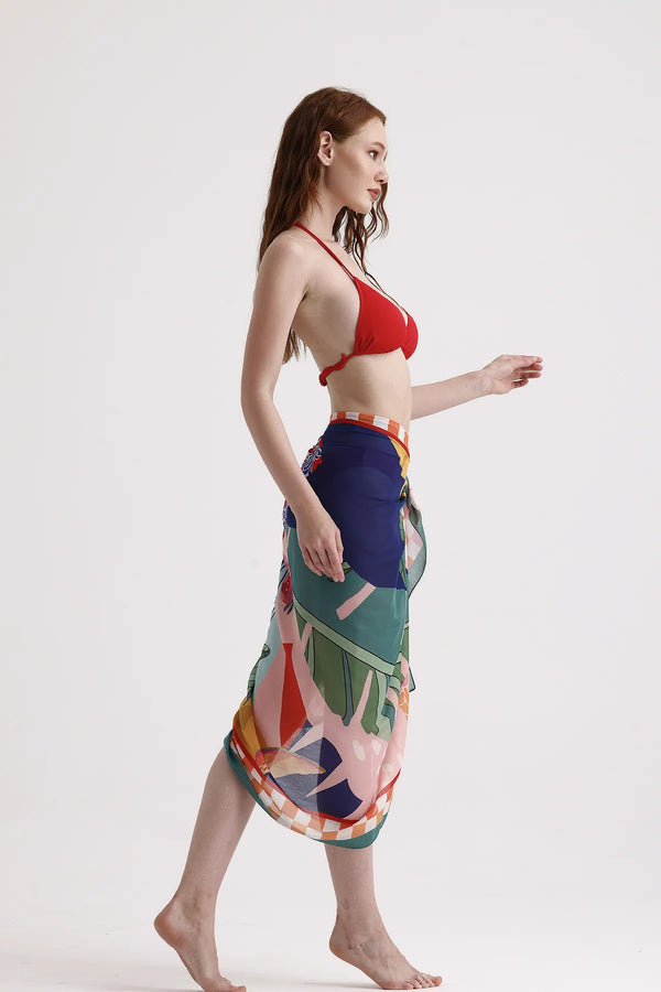 Dscarf Pareo - Yazlık Plaj Pareosu