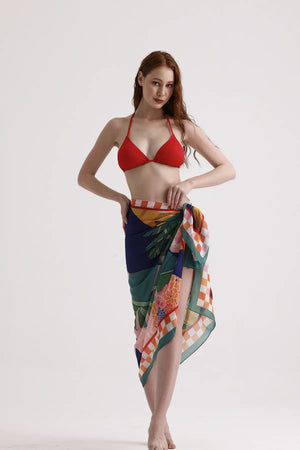 Dscarf Pareo - Yazlık Plaj Pareosu