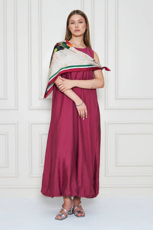 İpek Fular Eşarp - Kadın Fular Şık Kombinler Için