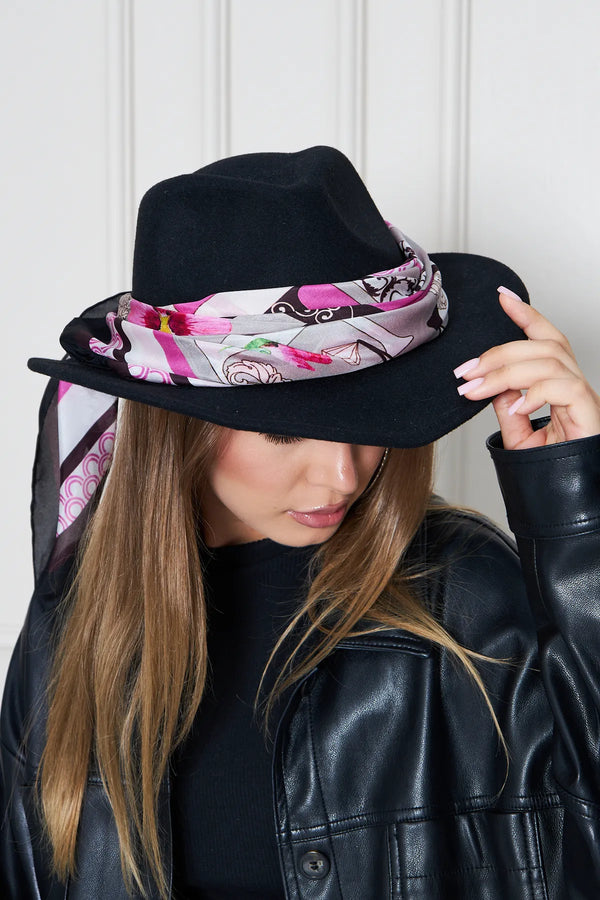 İpek Fular Eşarp - Kadın Fular Şık Kombinler Için